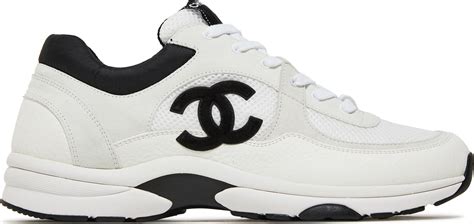 cheap coco chanel sneakers|chanel black and white sneakers.